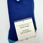 American Eagle  Women's Preppy Style Crew Socks with Anchor Design One Pack NWT Photo 5