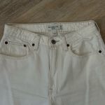 Abercrombie & Fitch Abercrombie Loose Jean Curve Love - White Photo 1