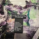 Doncaster  Silk Floral watercolor Blouse purple green‎ size 4 Photo 2