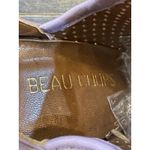 Vero Cuoio Vero Curio Lavender Perforated Peep Toe Heeled Bootie Size 37 US 6.5 Photo 8