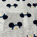 Disney  Rainbow Mickey Ears Long Sleeve Thin Crewneck Women’s Large Photo 1