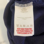 Boden Navy‎ Livia Velvet Striped Cuff Quarter Sleeve Sweatshirt Dress Size 4L Blue Photo 11