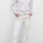 Club Monaco The Perfect Bootcut Straight Leg High Rise Jeans White 30 / 10 Photo 0