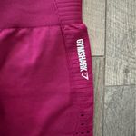 Gymshark  Energy Seamless Cropped High Waisted Contour Leggings Berry Red Photo 3