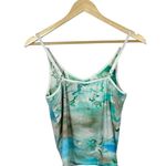 Richer Poorer Women’s Abstract Watercolor Ruched Cami in Blue Multi Size M Size M Photo 9