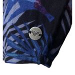 Roxy Size Small Tropical Print 3/4 Sleeve Mini Dress Atec Boho Swim Cover Up Photo 4