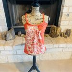 Moa Moa Floral Red Women's Top Photo 3