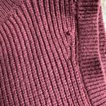 Moon & Madison Textured Knit Top in Dusty Rose Pink Size XS Photo 3