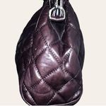 Dimoni Bag Brown Diamond Quilted Leather Photo 3