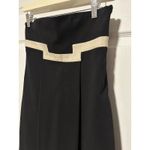 Diane Von Furstenberg  KACIA Black/Ivory Strapless Dress Photo 2