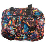 Kipling  Nylon Multicolored Abstract Print Satchel Bag no shoulder strap Photo 0