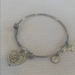 Love this life  Silver Tone Stainless Steel Charm Bracelet with Dog Theme Charms Photo 0