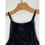 Greylin  Navy Blue Velvet Spaghetti Strap Halter Neckline Clarissa‎ Bodysuit XS Photo 7