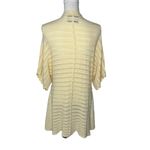 Anthropologie Guinevere  Butter Yellow Cream Cardigan Small Photo 4