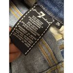 7 For All Mankind  Highwaist Slim Kick Studded Flare Jeans Size 26 Photo 6