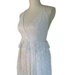 Tularosa  Brier Embroidered Dress in White Small New Womens Maxi Eyelet Long Gown Photo 6