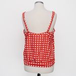 Sea Level Swim. Eco Essentials Blouson Tank Singlet Top. Red Size 14 Photo 1