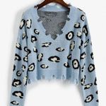 Zaful leopard sweater Photo 0