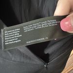 Eileen Fisher  Jumpsuit Size Medium Stretch Jersey Wide Leg Crop Harem Pant Black Photo 5