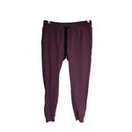 Zyia  Active - Unwind High Rise Jogger Pants Plum Purple Sz M Photo 2