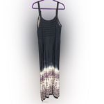 Lane Bryant  Black and Cream Maxi Dress with Sheer Kimono Photo 4