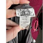 Leslie Fay Y2k slip dress formal party silver lamae Photo 6