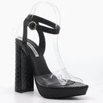 Cape Robbin lovely chunky block high heel sandal Photo 0