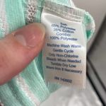 Sail To Sable  Mini Dress Striped T Shirt Mint Green White Womens Size Small Photo 3