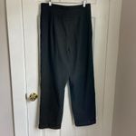 Urban Outfitters  grey high waist pleated wide leg pants cuffed office workwear Photo 5