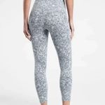 Athleta ✨ Elation Textured 7/8 Tight Meadow Snowfall Blue High Rise Leggings✨ Photo 1