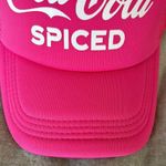 Coca-Cola  spiced neon pink trucker hat Photo 2