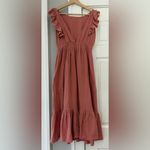 Ba&sh  Joyce Cotton Rose Midi Dress Size XS‎ Photo 5
