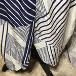 Myne | Blue & White Casual Dress Sz 2 with … Photo 8