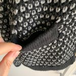 Banana Republic Black & Grey Pattern Knit Cardigan Photo 4