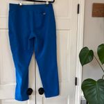 FIGS Yola Yoga Scrub Pants Royal Blue Womens Scrubs Size Large Comfort Work Pant Photo 4