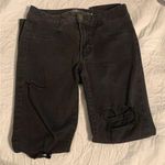 American Eagle  ripped black jegging Photo 1