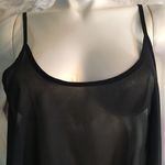 American Dream Black Sheer Crop Tank! Longer sides Photo 7