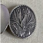 Sarah Coventry LeaSilver Tone Picture Locket Pendant 1 Photo 0