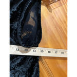 Victoria's Secret Vintage Gold Label Victoria Secret Mock Neck Velour Whismigoth Floral Bodysuit Photo 9
