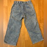 Gap High Rise Pull-On Stripe Wide-Leg Jeans Size Large Photo 5