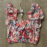 NWT Luna Moon Skirt / Top Set Size XL Floral Print Pink Photo 5