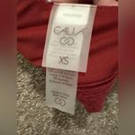 Calia by Carrie Underwood Lustralux T Back Bra Bricklayer Heather Red Size XS Photo 7