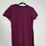 Frank & Eileen  Striped Harper Midi Dress L Red Blue Photo 7