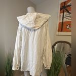 Urban Outfitters  Out From Under Marley Tunic Hoodie Sweatshirt White Top XS Photo 3