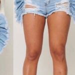 GJG Denim GJG ruffle denim shorts Photo 6
