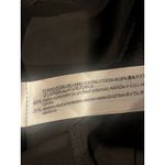 ZARA  Pullon Slim Slimming Leg Stretch Trouser Pant Flat Front Ankle Slit M Black Photo 8