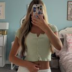 Brandy Melville Green  Zelly Top  Photo 1