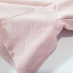 Aritzia COZY AF Pink Cropped Fleece Sweatshirt Long Sleeves Size 2 Photo 8