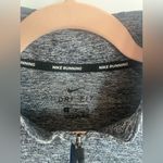 Nike Gray Quarter-Zip Athletic Top Size S Photo 2