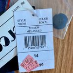 Perceptions Vintage Deadstock Short Blue Blazer Jacket Womens Large Photo 11